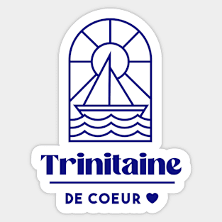 Trinité de coeur - Brittany Morbihan 56 BZH La Trinité sur mer Sticker